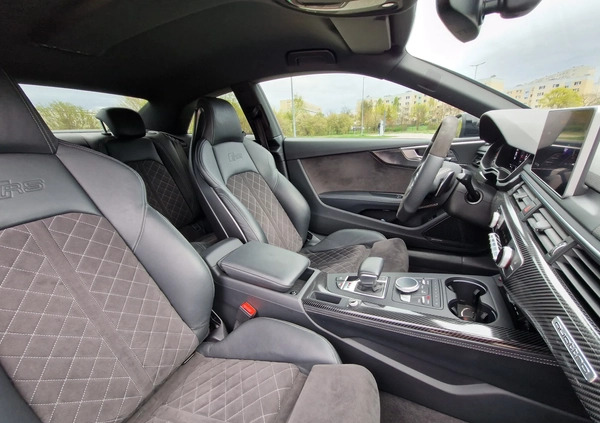 Audi RS5 cena 239000 przebieg: 72000, rok produkcji 2018 z Gdańsk małe 781
